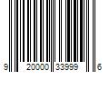 Barcode Image for UPC code 920000339996