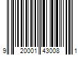 Barcode Image for UPC code 920001430081