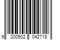 Barcode Image for UPC code 9200502042718