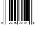 Barcode Image for UPC code 920745001196