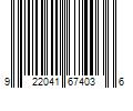 Barcode Image for UPC code 922041674036