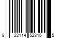 Barcode Image for UPC code 922114523155