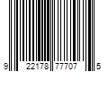 Barcode Image for UPC code 922178777075