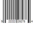 Barcode Image for UPC code 922222282784