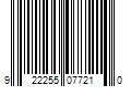 Barcode Image for UPC code 922255077210