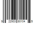 Barcode Image for UPC code 922933801045