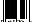 Barcode Image for UPC code 926797630032