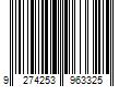 Barcode Image for UPC code 9274253963325