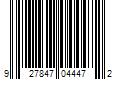 Barcode Image for UPC code 927847044472