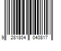 Barcode Image for UPC code 9281804040817