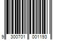 Barcode Image for UPC code 9300701001193