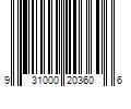 Barcode Image for UPC code 931000203606