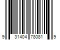 Barcode Image for UPC code 931404780819