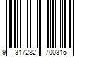 Barcode Image for UPC code 9317282700315