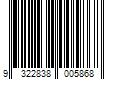 Barcode Image for UPC code 9322838005868