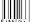 Barcode Image for UPC code 9338333000727