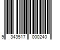 Barcode Image for UPC code 9343517000240