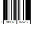 Barcode Image for UPC code 9343963025712