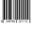 Barcode Image for UPC code 9349769001110