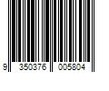 Barcode Image for UPC code 9350376005804