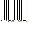 Barcode Image for UPC code 9350938000209