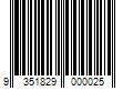 Barcode Image for UPC code 9351829000025