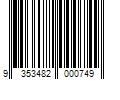 Barcode Image for UPC code 9353482000749