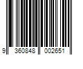 Barcode Image for UPC code 9360848002651