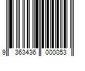 Barcode Image for UPC code 9363436000053