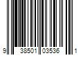 Barcode Image for UPC code 938501035361