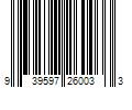 Barcode Image for UPC code 939597260033