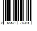 Barcode Image for UPC code 9400581048315