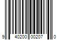 Barcode Image for UPC code 940200002070