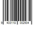 Barcode Image for UPC code 9403118002934