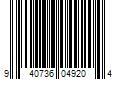 Barcode Image for UPC code 940736049204