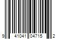 Barcode Image for UPC code 941041047152