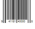 Barcode Image for UPC code 941181400008