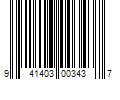 Barcode Image for UPC code 941403003437