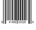 Barcode Image for UPC code 941458000269