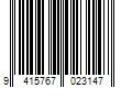 Barcode Image for UPC code 9415767023147