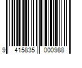 Barcode Image for UPC code 9415835000988