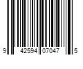 Barcode Image for UPC code 942594070475