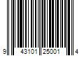 Barcode Image for UPC code 943101250014