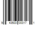 Barcode Image for UPC code 943503003171