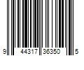 Barcode Image for UPC code 944317363505