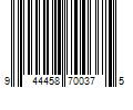 Barcode Image for UPC code 944458700375