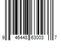 Barcode Image for UPC code 946448630037