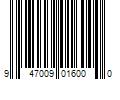 Barcode Image for UPC code 947009016000