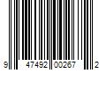 Barcode Image for UPC code 947492002672