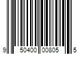 Barcode Image for UPC code 950400008055